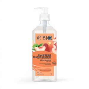 SHAMPOOING DOUCHE PECHE BLANCHE 1L C BIO