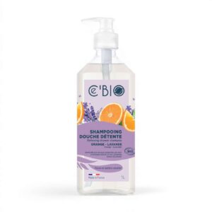 SHAMPOOING DOUCHE ORANGE LAVANDE 1L C BIO