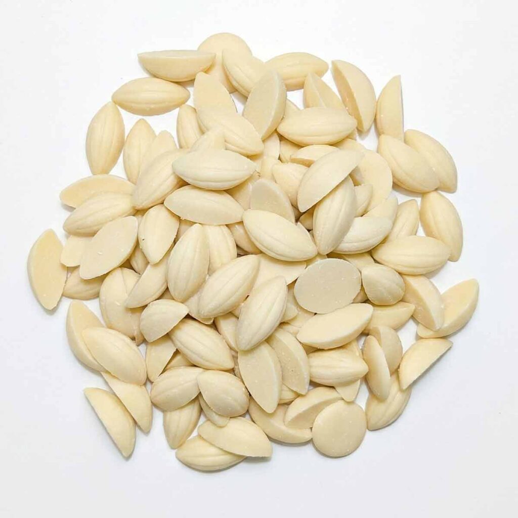 PALETS DE CHOCOLAT BLANC 35% BIO /KG