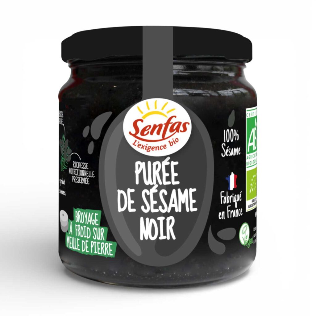 PUREE DE SESAME NOIR 300G SENFAS