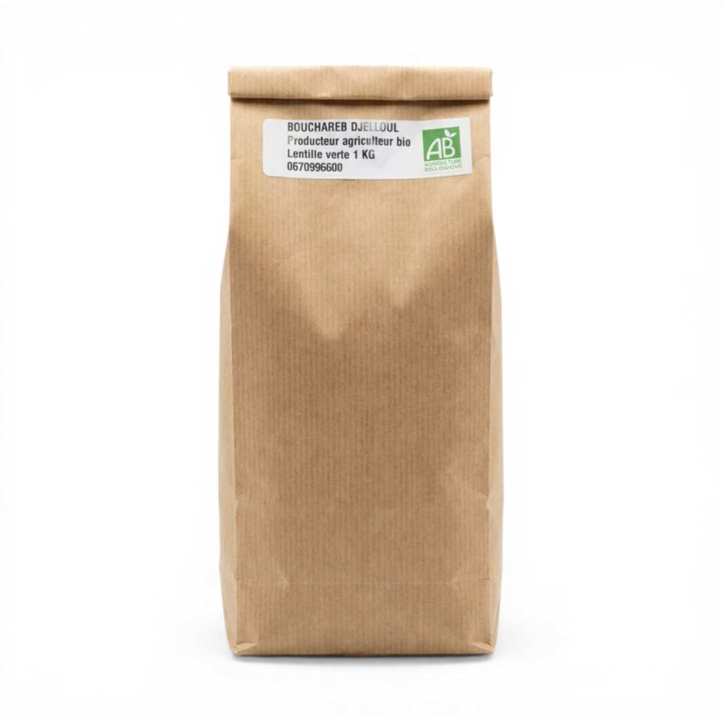 LENTILLES VERTES 1KG TARN