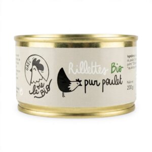 RILLETTES PUR POULET 200GR GAEC LA VIE BIO
