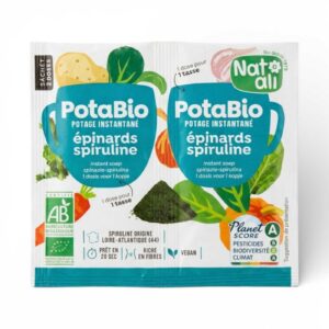 POTABIO EPINARDS-SPIRULINE 17G NATALI