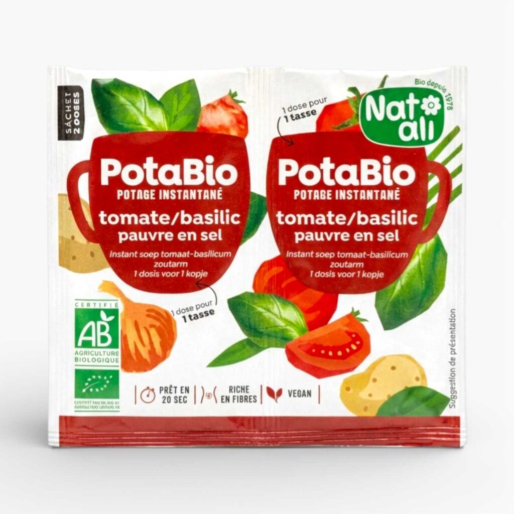 Potabio Tomate Basilic 8.5Gx2 Nat Ali