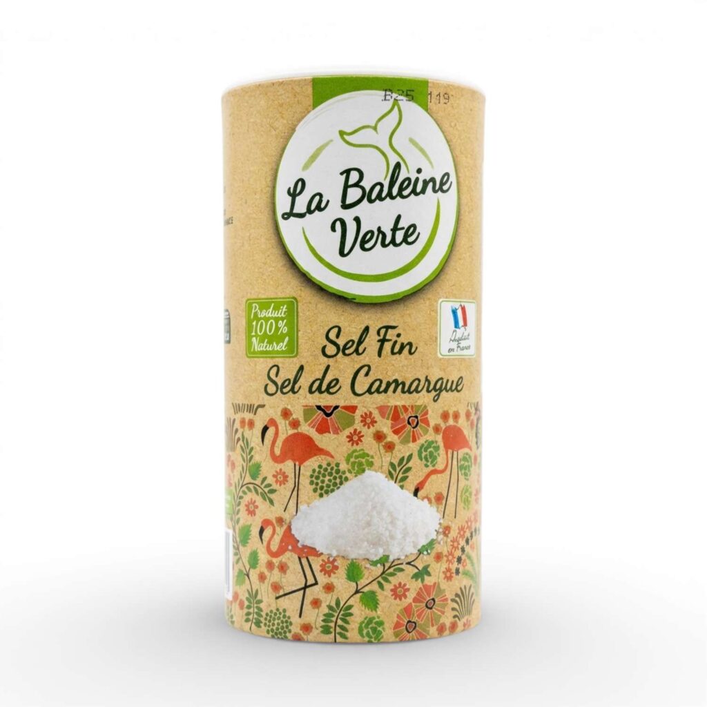 Sel Fin de Camargue 250gr la Baleine Verte