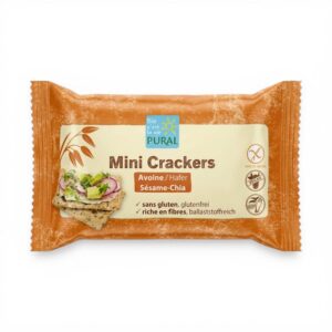 MINI CRACKERS AVOINE SESAME CHIA SS GLUTEN 140GR PURAL
