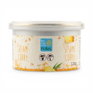 PATE VEGETAL SESAME CURRY 125GR PURAL