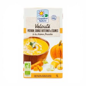 VELOUTE POTIMARRON COURGE BUTTERNUT 1L GRANDEUR NATURE