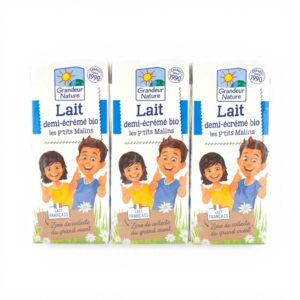 LAIT DE VACHE 1/2 ECREME 6X20CL GRANDEUR NATURE