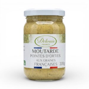 MOUTARDE A L'ORTIE 200GR DELOUIS