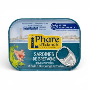 Sardines au tartare d’algues 135 g Phare d’Eckmühl