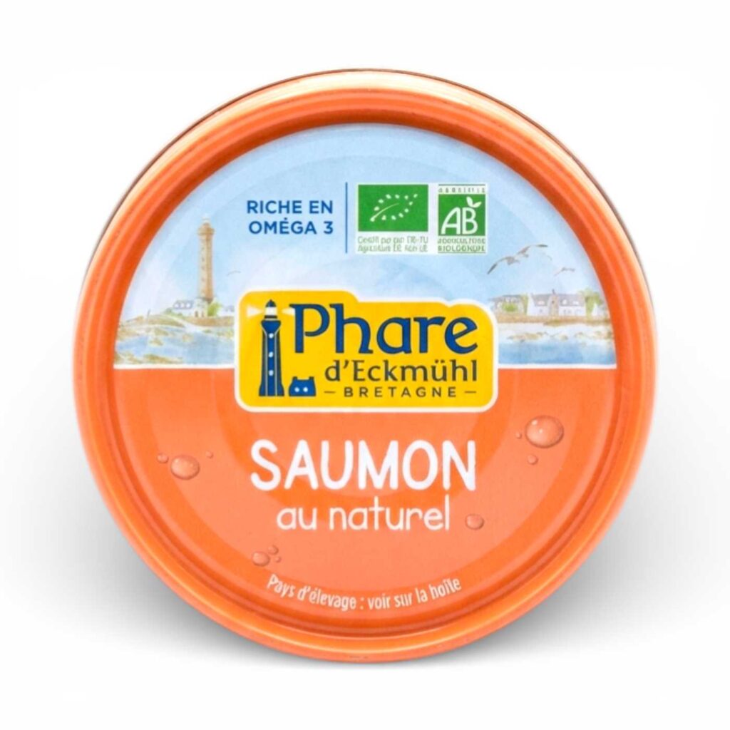 SAUMON AU NATUREL PHARE ECHMUL 93G