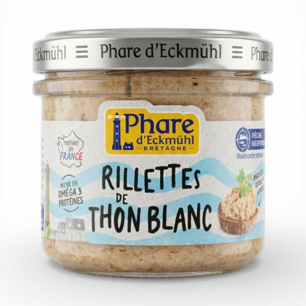 RILLETTES DE THON BLANC GERMON 90GR PHARE D'ECKMUHL