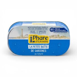 LA PETITE BOITE DE SARDINES AU NATUREL 3X39GR PHARE D'ECKMUHL