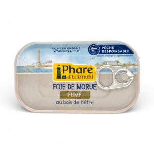 FOIE DE MORUE MSC FUME AU BOIS DE HETRE 121G PHARE ECKMUHL