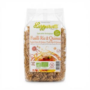 FUSILLI RIZ QUINOA 250GR LAZZARETTI