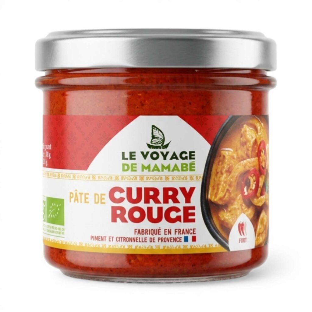 Curry Rouge 105gr le Voyage de Mamabe