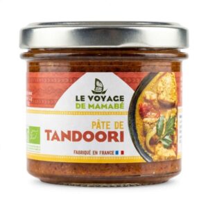 Pâte de curry tandoori 105 g Le Voyage de Mamabe