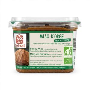 Miso d’orge non pasteurisé 400 g Celnat