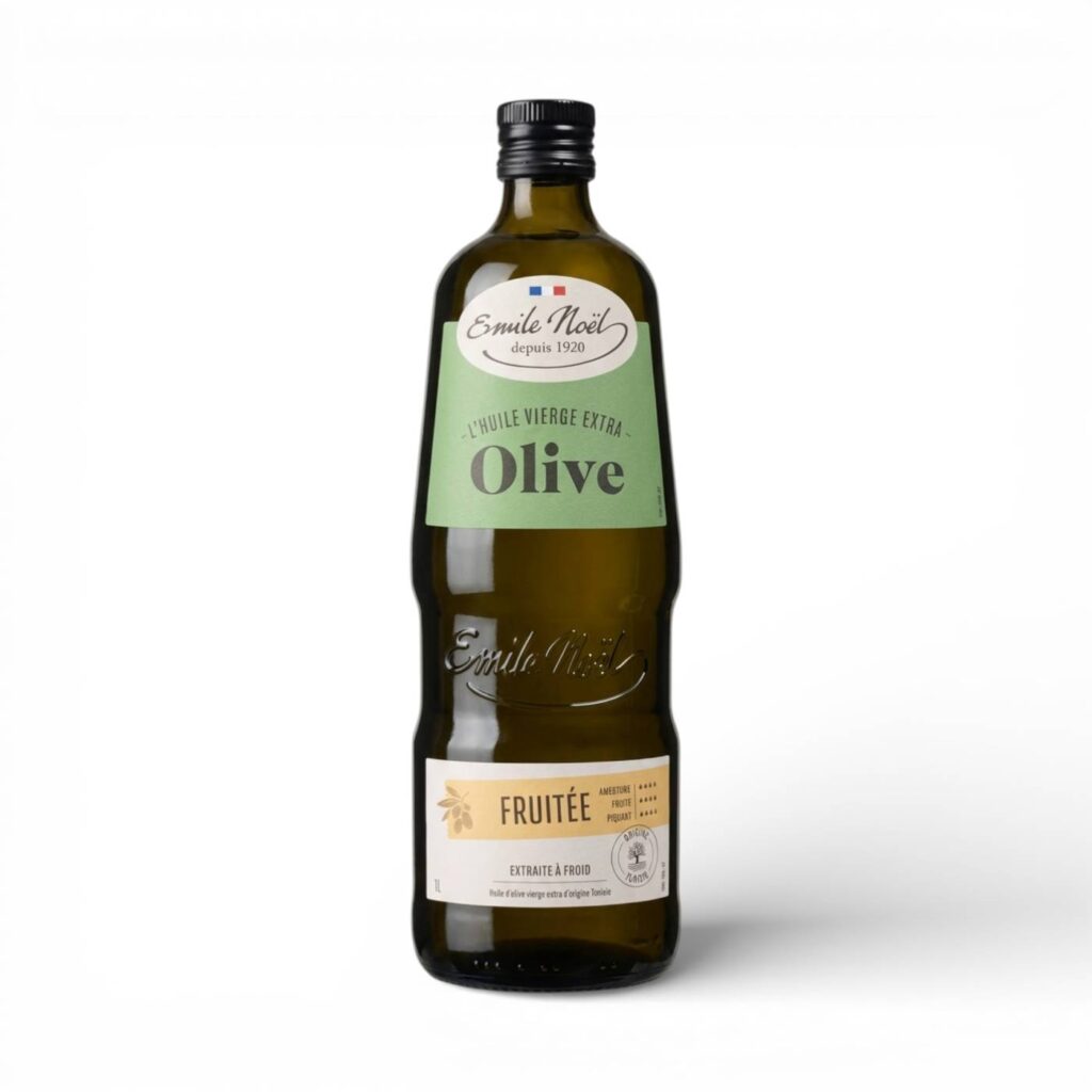 Huile d'Olive Vierge Extra Bio Fruite 1l Emile Noel