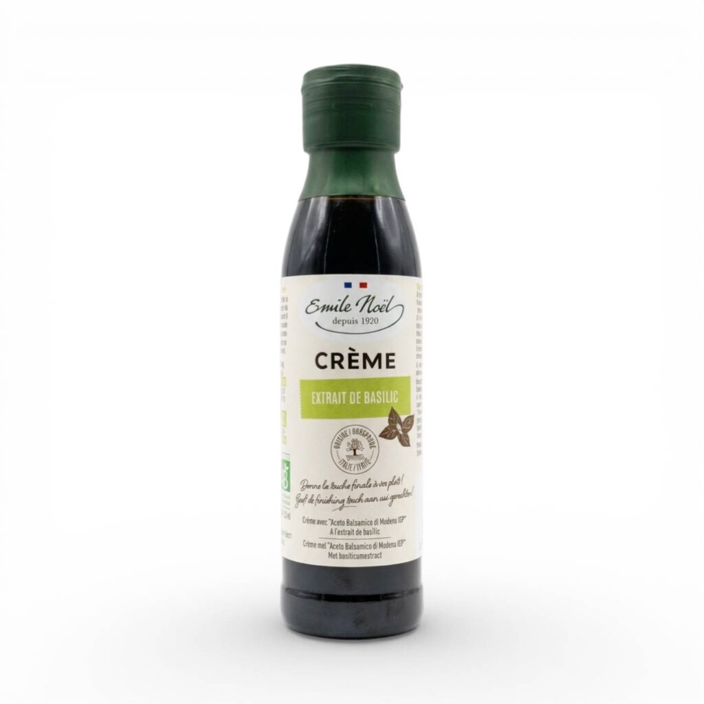 Crème balsamique basilic 150 ml Émile Noël