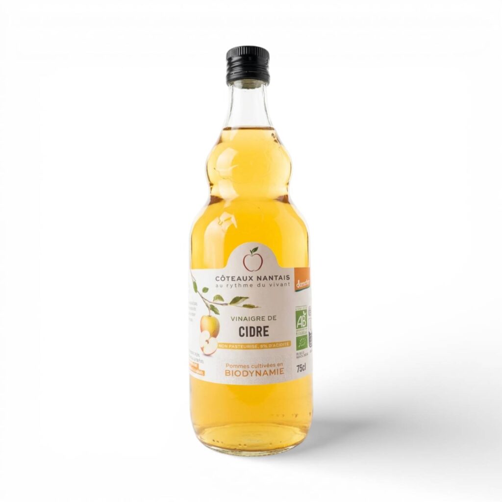 Vinaigre de Cidre Non Pasteurise 75cl Coteaux Nantais