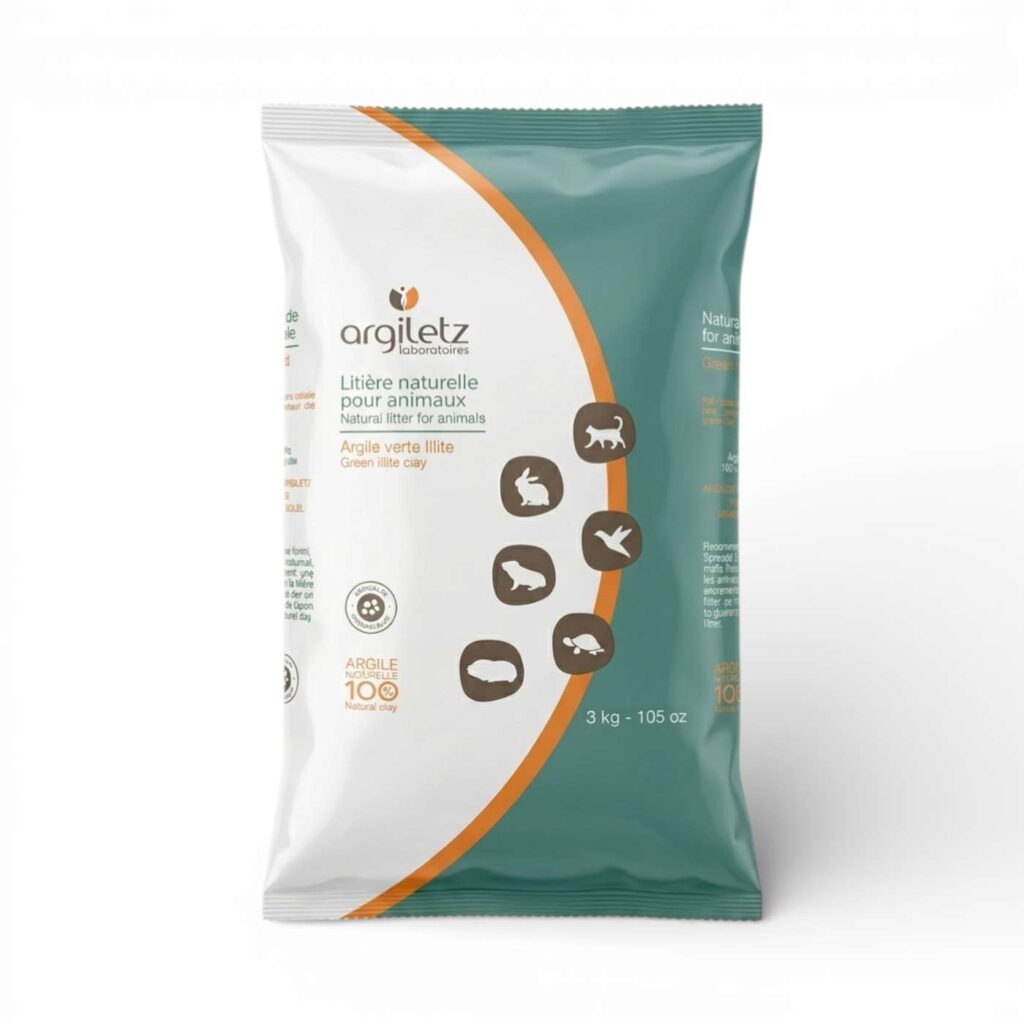LITIERE A L'ARGILE 3KG ARGILETZ