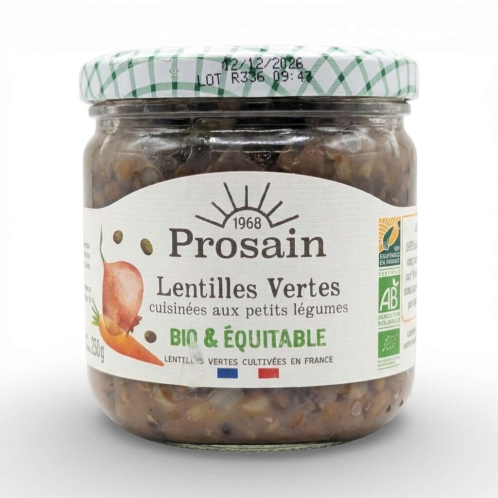 Lentilles petits légumes 345 g Prosain
