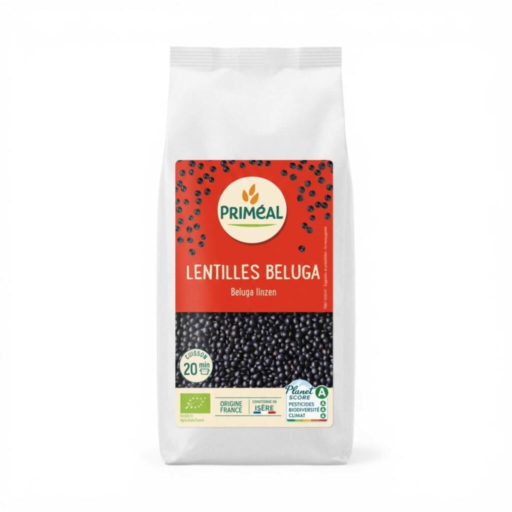 LENTILLES BELUGA 500G PRIMEAL