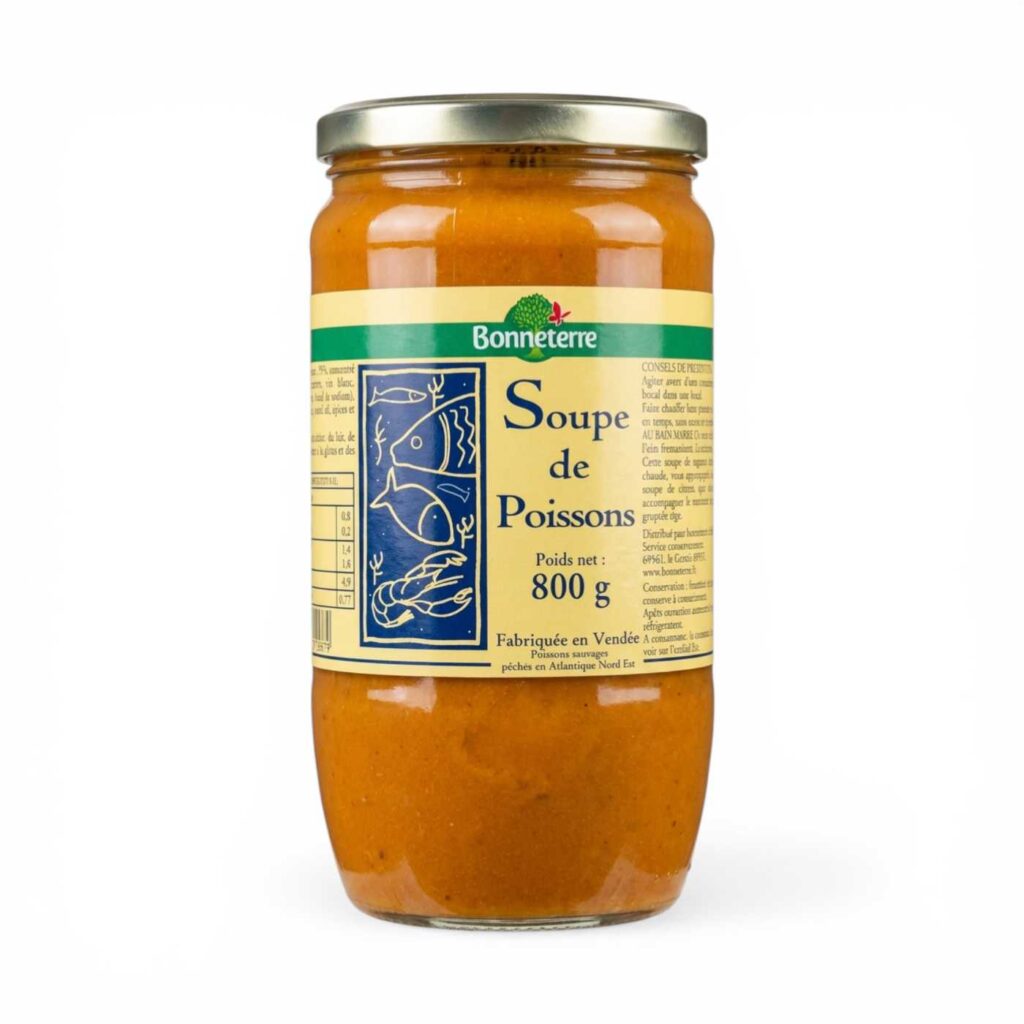 SOUPE RICHE EN POISSON 800G BONNETERRE