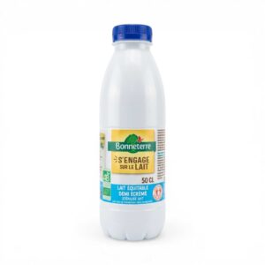 LAIT UHT 1/2 ECREME 50CL BONNETERRE