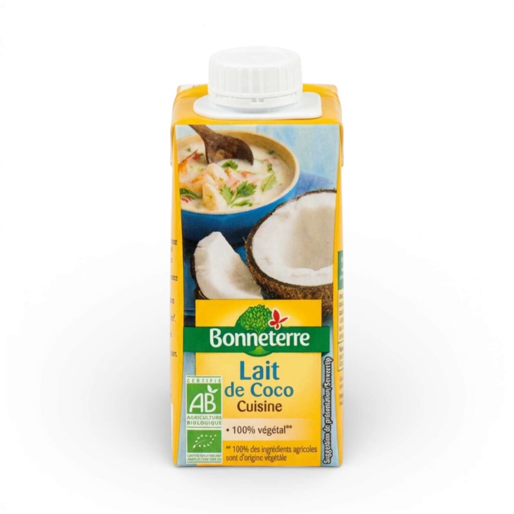 Lait de Coco Cuisine 200ml Bonneterre