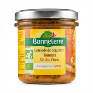 TARTINADE TOMATE AIL DES OURS 135G BONNETERRE