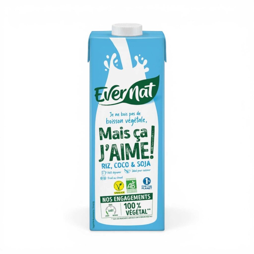 MAIS CA J'AIME ! 1LBOISSON VEGETALE EVERNAT