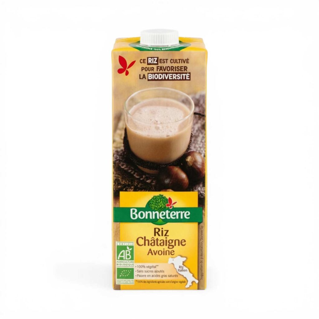 BOISSON CHATAIGNE RIZ AVOINE 1L BONNETERRE