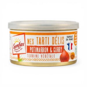TARTI DELIS POTIMARRON CURRY 125GR SENFAS