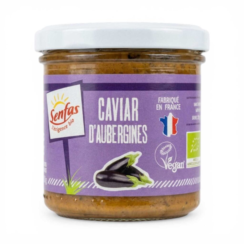 CAVIAR AUBERGINE 135GR SENFAS
