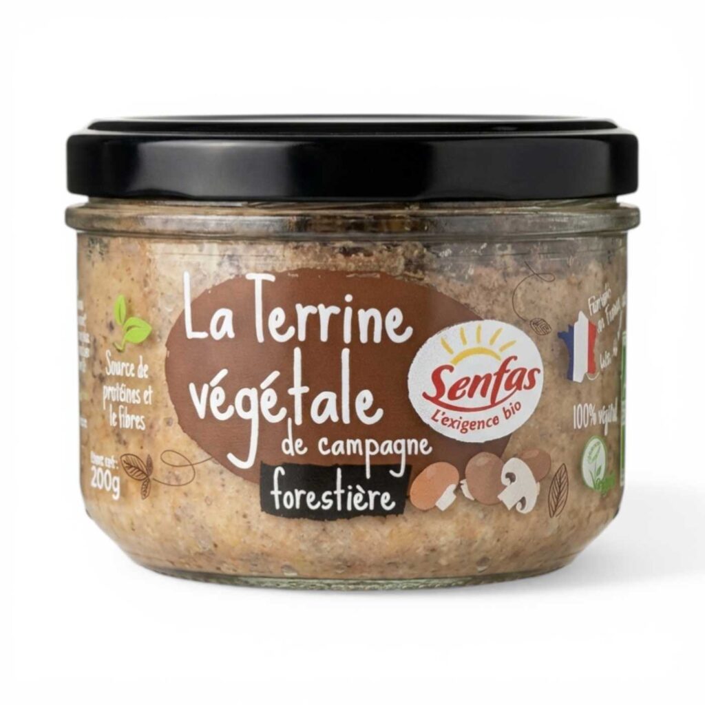 Terrine de Campagne Végétale Forestiere 200gr Senfas