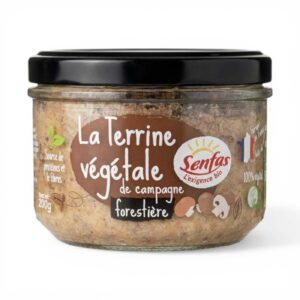 TERRINE DE CAMPAGNE VEGETALE FORESTIERE 200GR SENFAS