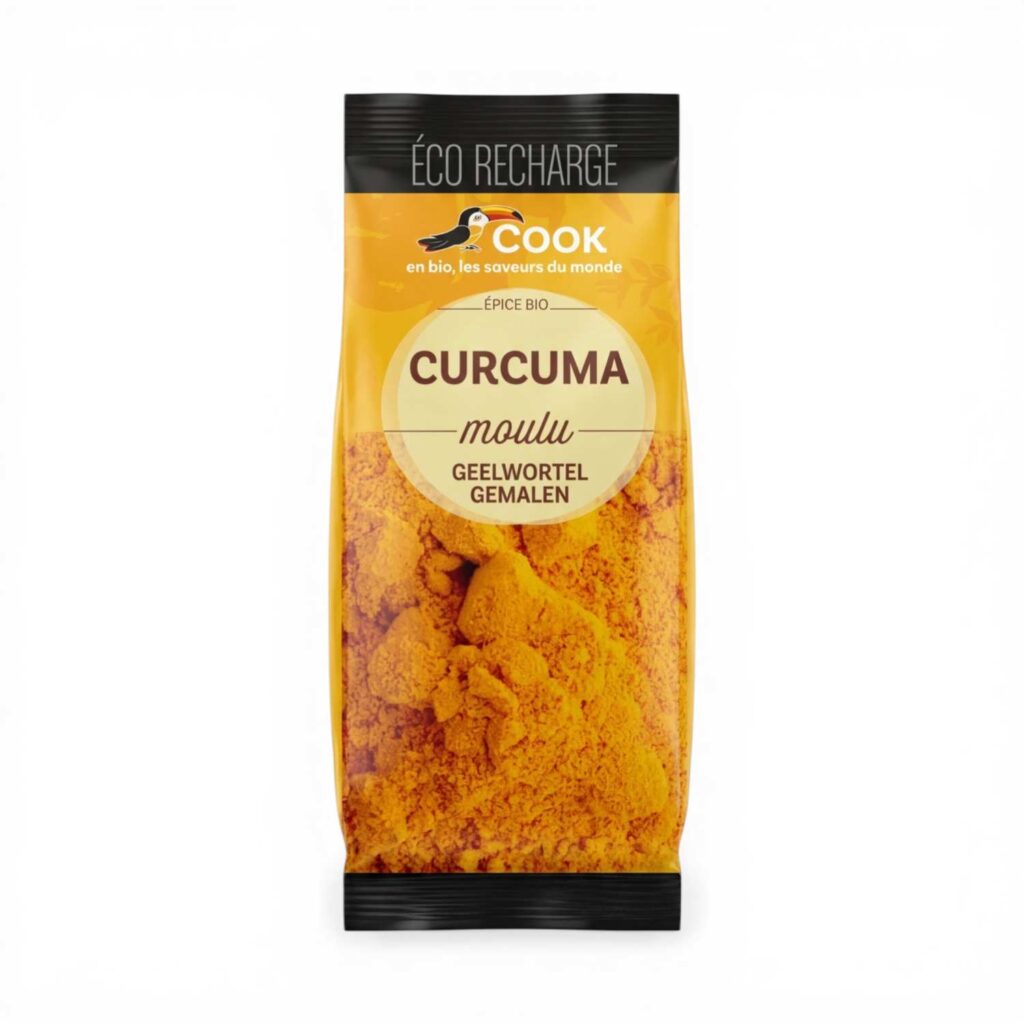 Recharge écologique de curcuma en poudre 35 g Cook