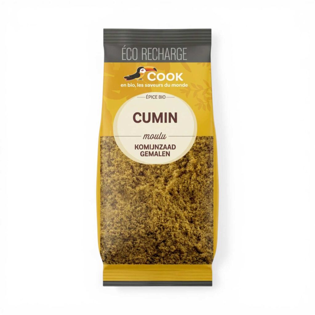 Eco Recharge Cumin Moulu 40gr Cook
