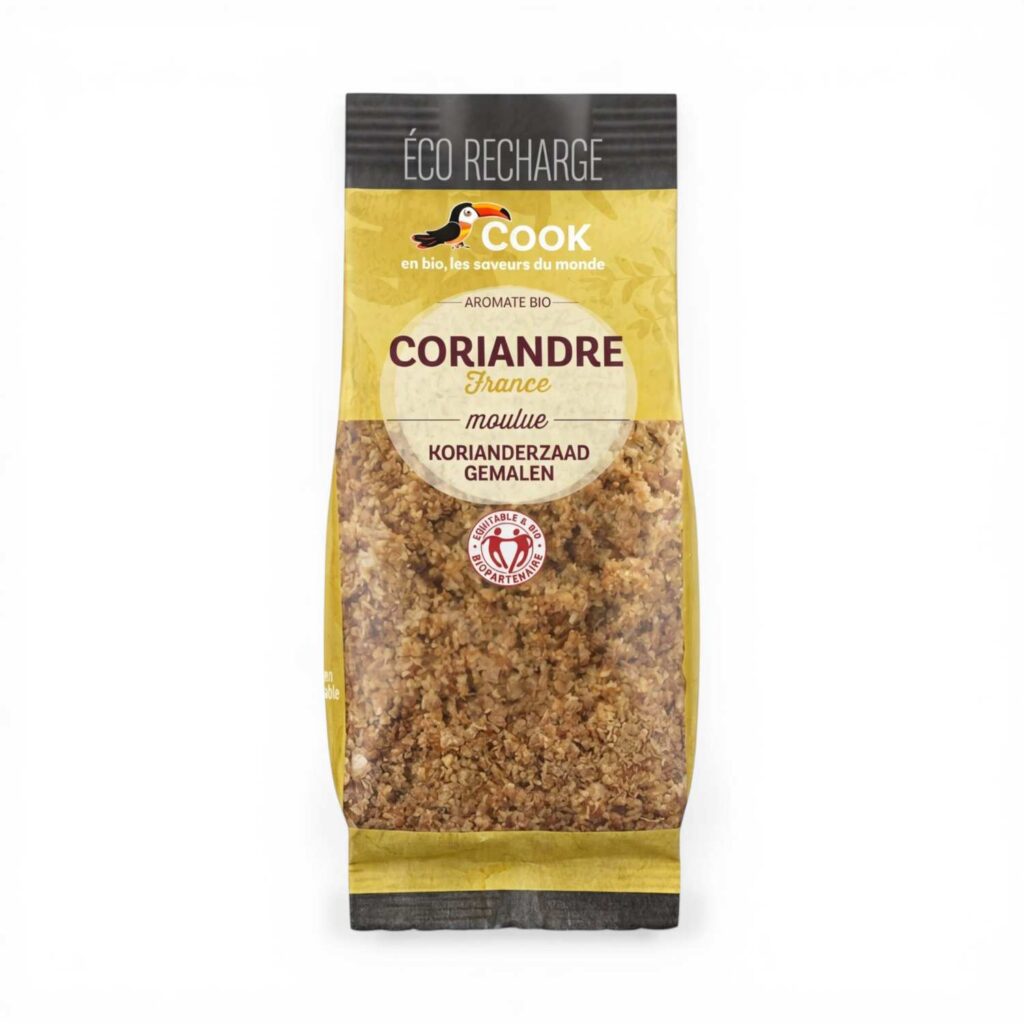 Recharge écologique de coriandre moulue 30 g Cook