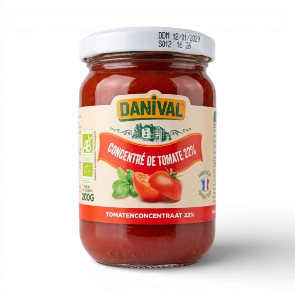 Concentre de Tomate 22% 200gr Danival