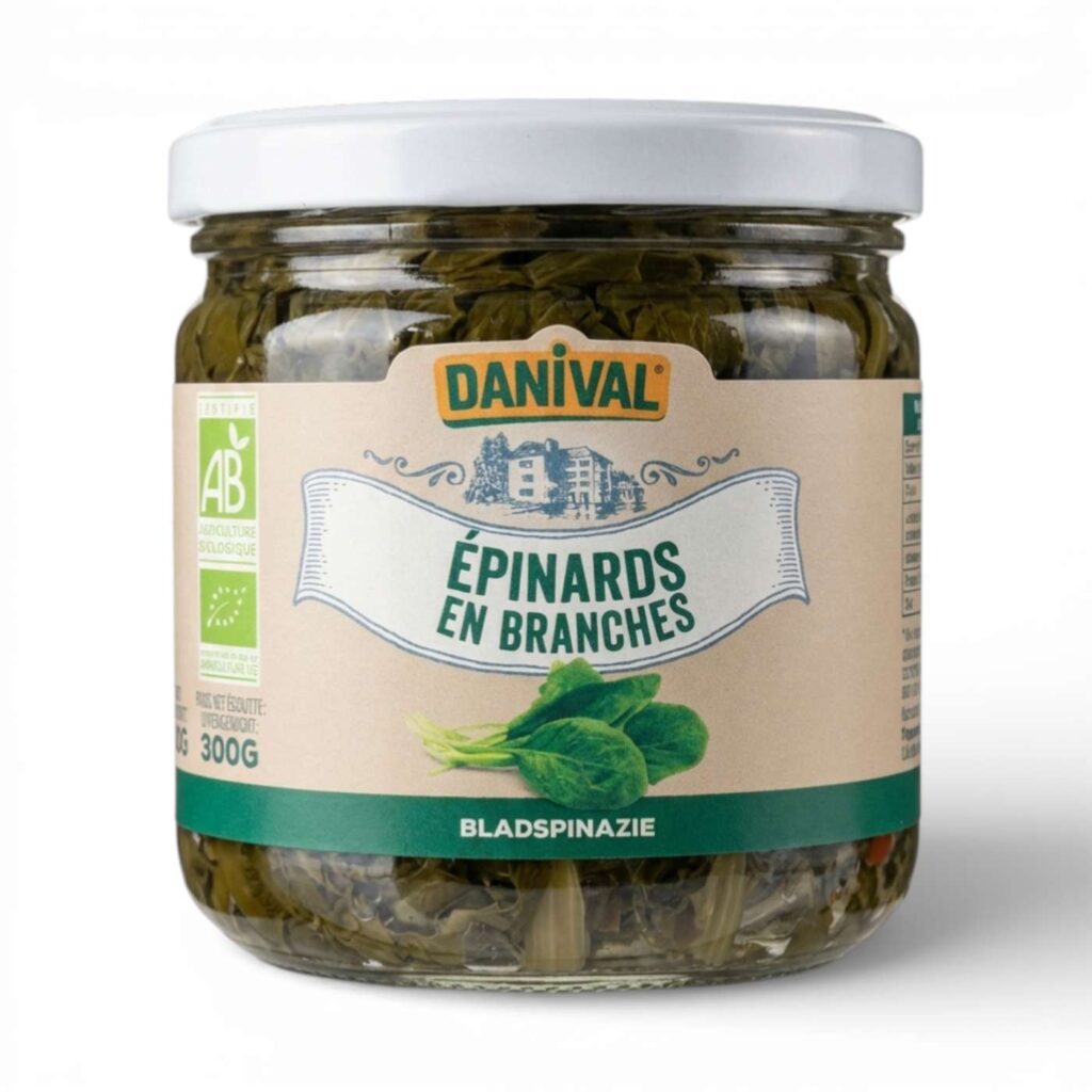 EPINARDS EN BRANCHE 340GR DANIVAL