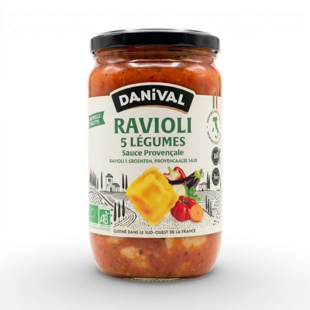 Ravioli aux légumes 670 g Danival