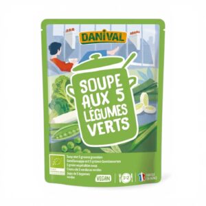 SOUPE 5 LEGUMES VERTS 50CL DANIVAL