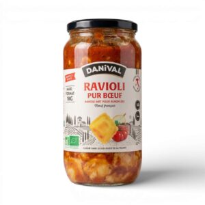 RAVIOLI PUR BOEUF 1KG DANIVAL