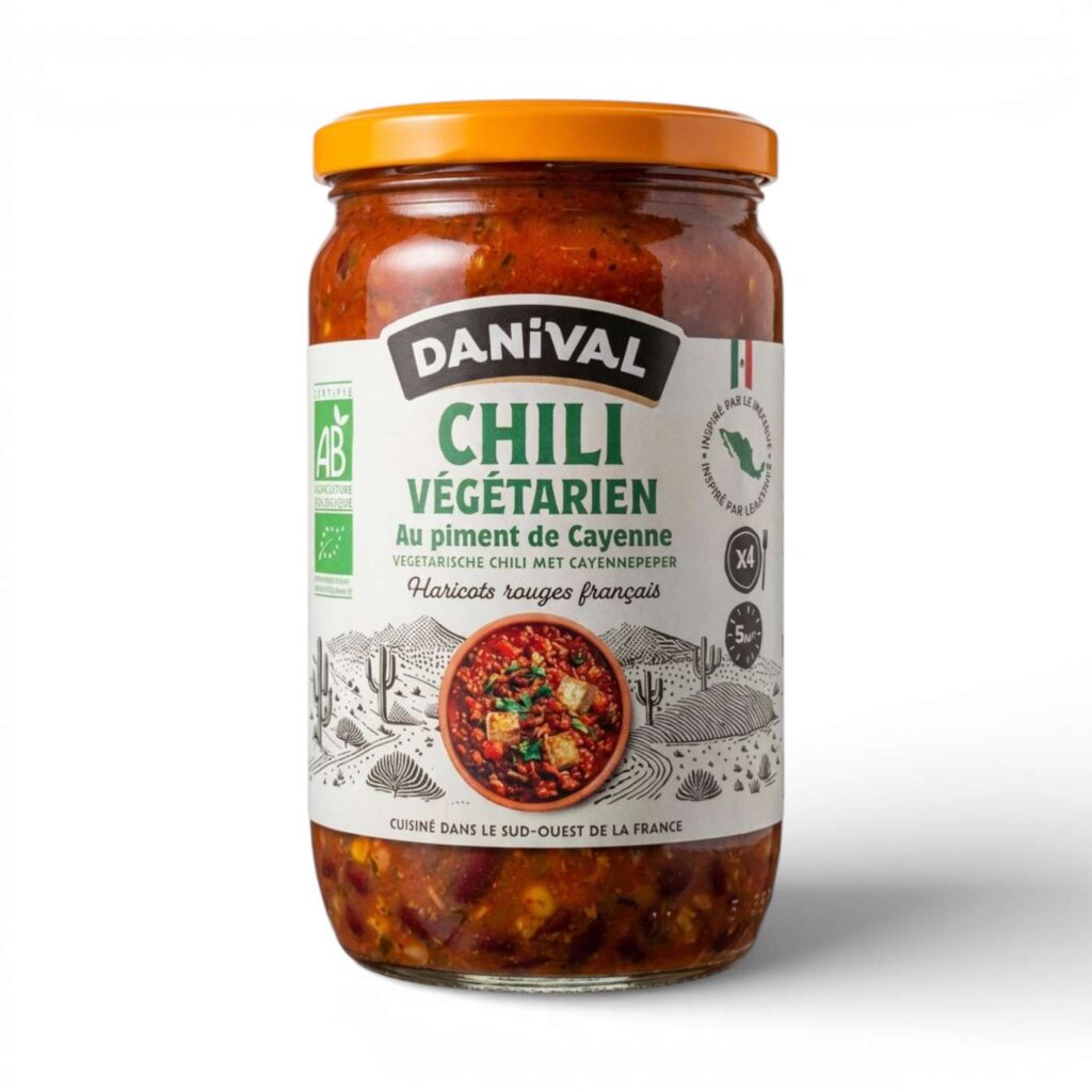 Chili Vegetarien 630gr Danival