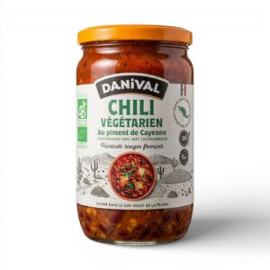 CHILI VEGETARIEN 630GR DANIVAL