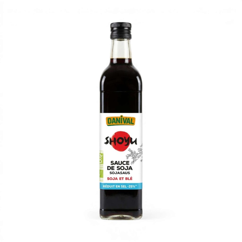 Shoyu Reduit en Sel 500ml Danival